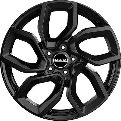 Mak Apollo 6x15 4x100 ET 40 Dia 72 Gloss Black