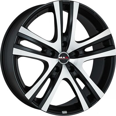Mak Aria 9.5x20 5x150 ET 53 Dia 110.2 Ice Black