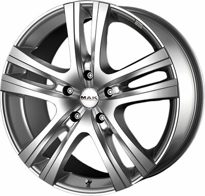 Mak Aria 6.5x16 6x139.7 ET 20 Dia 106.1 silver