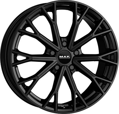 Mak Asphalt 8x19 5x112 ET 40 Dia 76 Gloss Black
