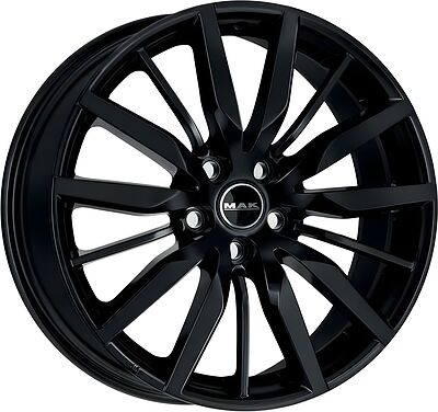 Mak Barbury 8.5x20 5x108 ET 45 Dia 63.4 Gloss Black