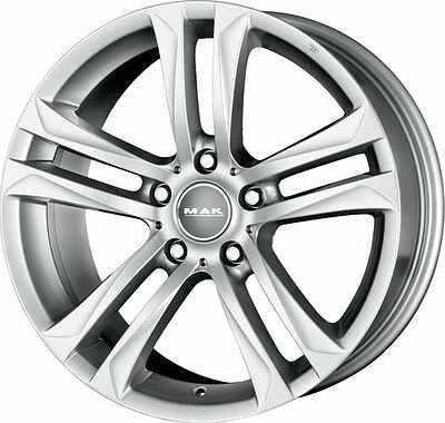 Mak Bimmer 9x19 5x120 ET 18 Dia 74 Silver