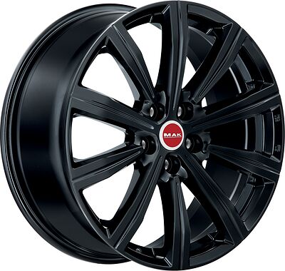 Mak Birmingham 8.5x20 5x108 ET 40 Dia 63.4 Gloss Black