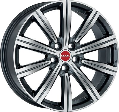 Mak Birmingham 9.5x22 5x120 ET 43 Dia 72.6 Mirror