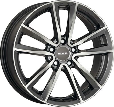 Mak Bremen 8x19 5x112 ET 48 Dia 66.6 Gunmetal