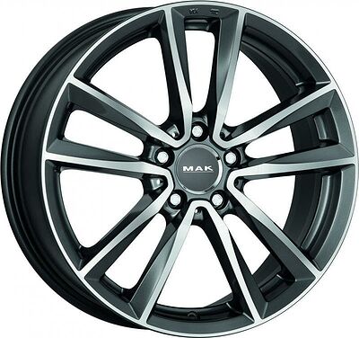 Mak Bremen W 7x16 5x112 ET 43 Dia 66.6 Gunmetal