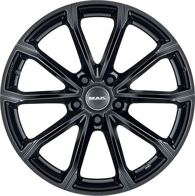 Mak DaVinci 6x16 4x100 ET 45 Dia 56.1 Gloss Black