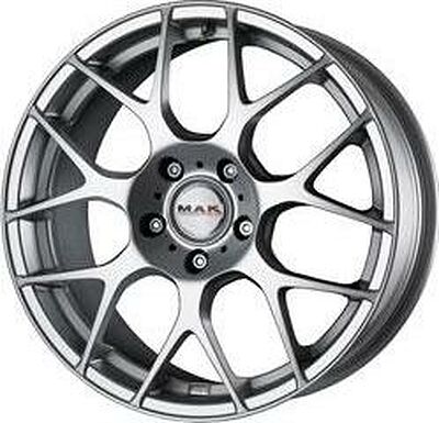 Mak DTM-One 8.5x19 5x114.3 ET 40 Dia 76 HYPER SILVER