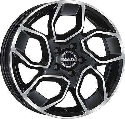 Mak Express 6.5x16 5x112 ET 50 Dia 76 Black Mirror