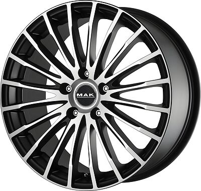 Mak Fatale 8.5x19 5x114.3 ET 20 Dia 76 Ice Black