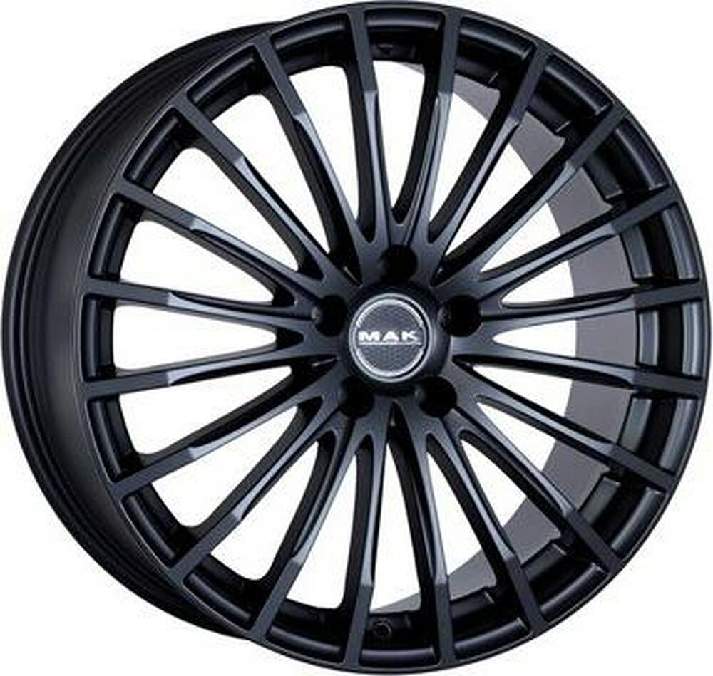 Mak Fatale 8x18 5x112 ET 50 Dia 57.1 Mat Black