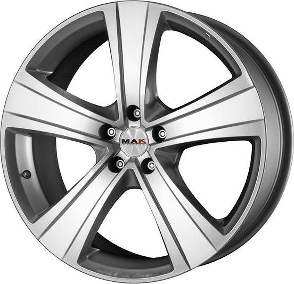 Mak Fuoco 5 8.5x19 5x120 ET 35 Dia 74.1 titan