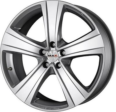 Mak Fuoco 5 8.5x19 5x112 ET 45 Dia 76 HYPER SILVER