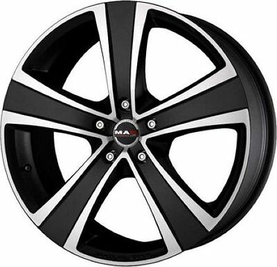 Mak Fuoco 5 6.5x15 5x160 ET 52 Dia 65.1 Ice Black