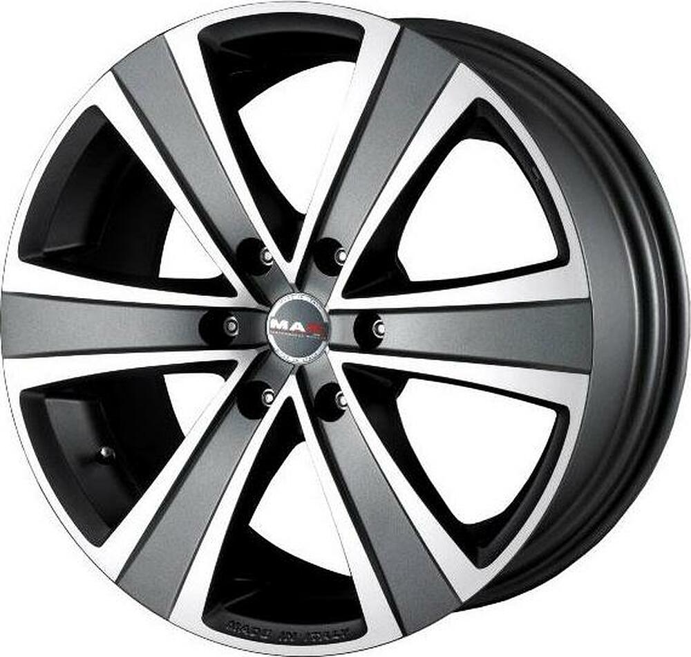 Mak Fuoco 6 7.5x17 6x139.7 ET 30 Dia 106.1 Black mirror