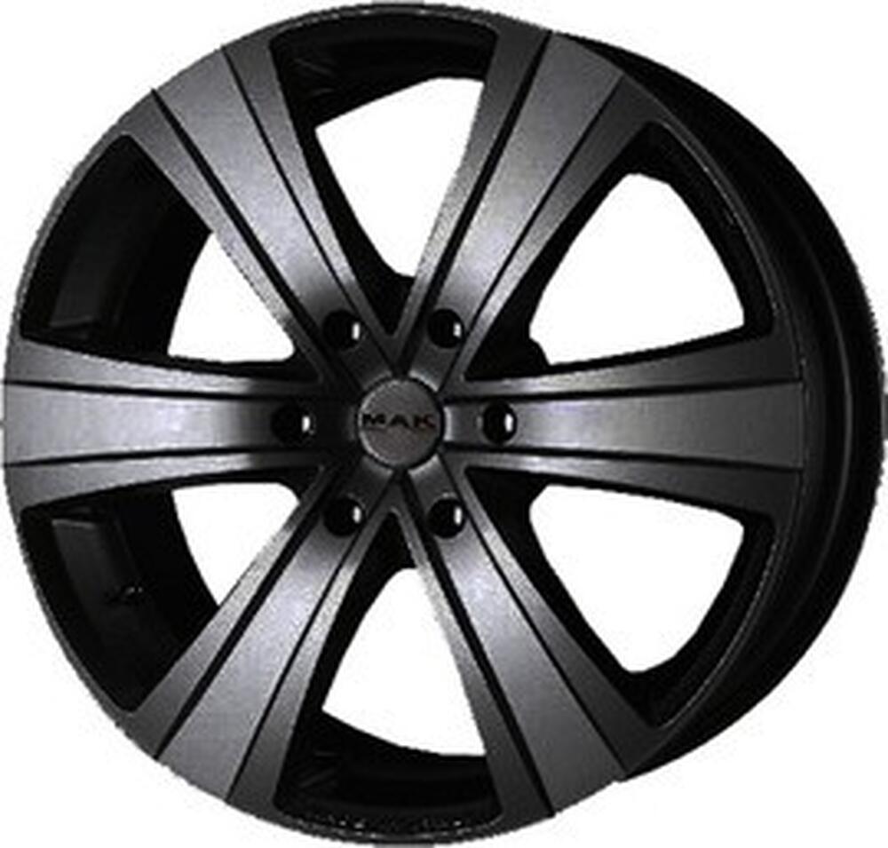 Mak Fuoco 6 7.5x17 6x139.7 ET 30 Dia 106.1 Mat Black