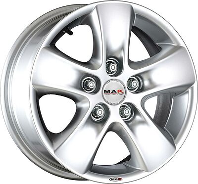Mak HD! 6.5x15 5x112 ET 45 Dia 76 Hyper Silver