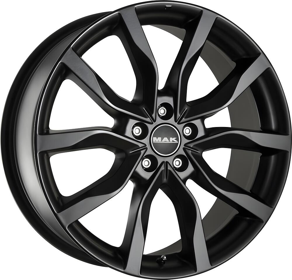 Mak Highlands 9x18 5x120 ET 48 Dia 72.6 Mat Black