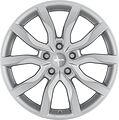 Mak Highlands 8x18 5x114.3 ET 40 Dia 76 silver