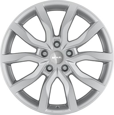 Mak Highlands 8x18 5x114.3 ET 40 Dia 76 silver