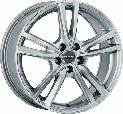 Mak Icona 7.5x17 5x114.3 ET 40 Dia 76 silver