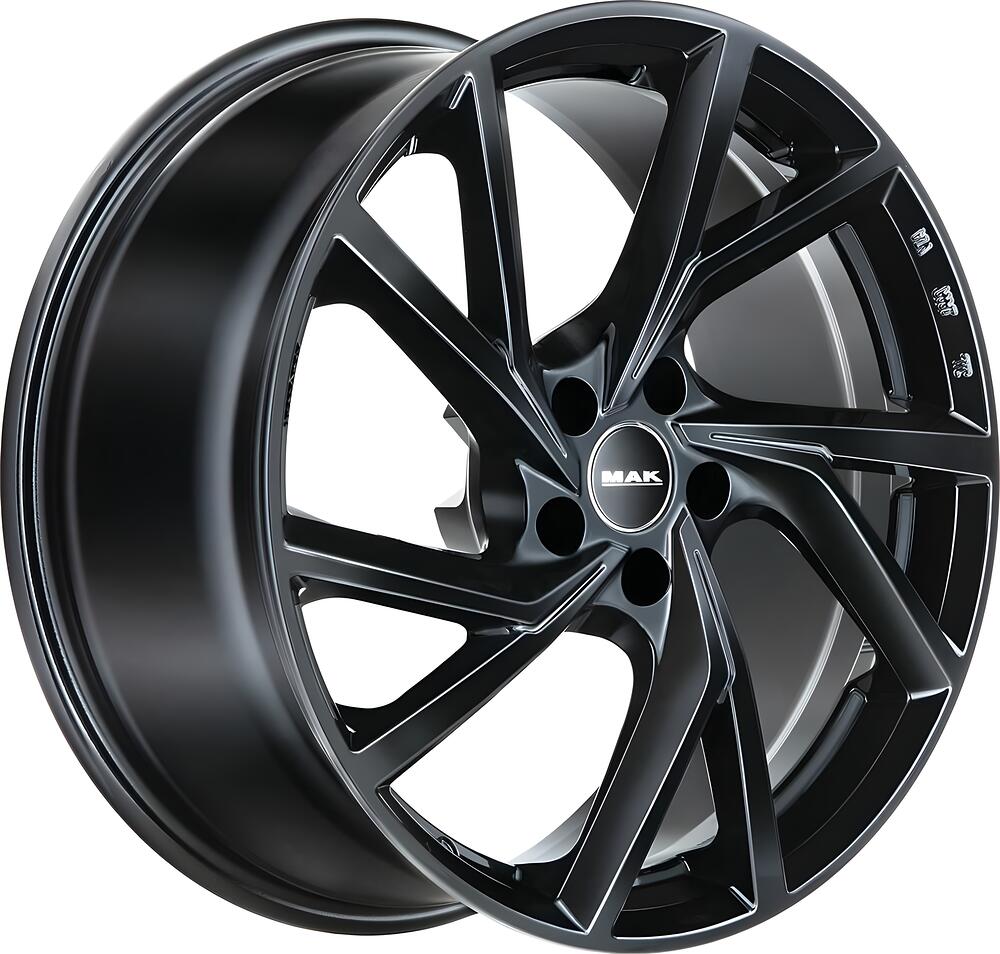 Mak Kassel 8.5x19 5x120 ET 50 Dia 67.1 Gloss Black