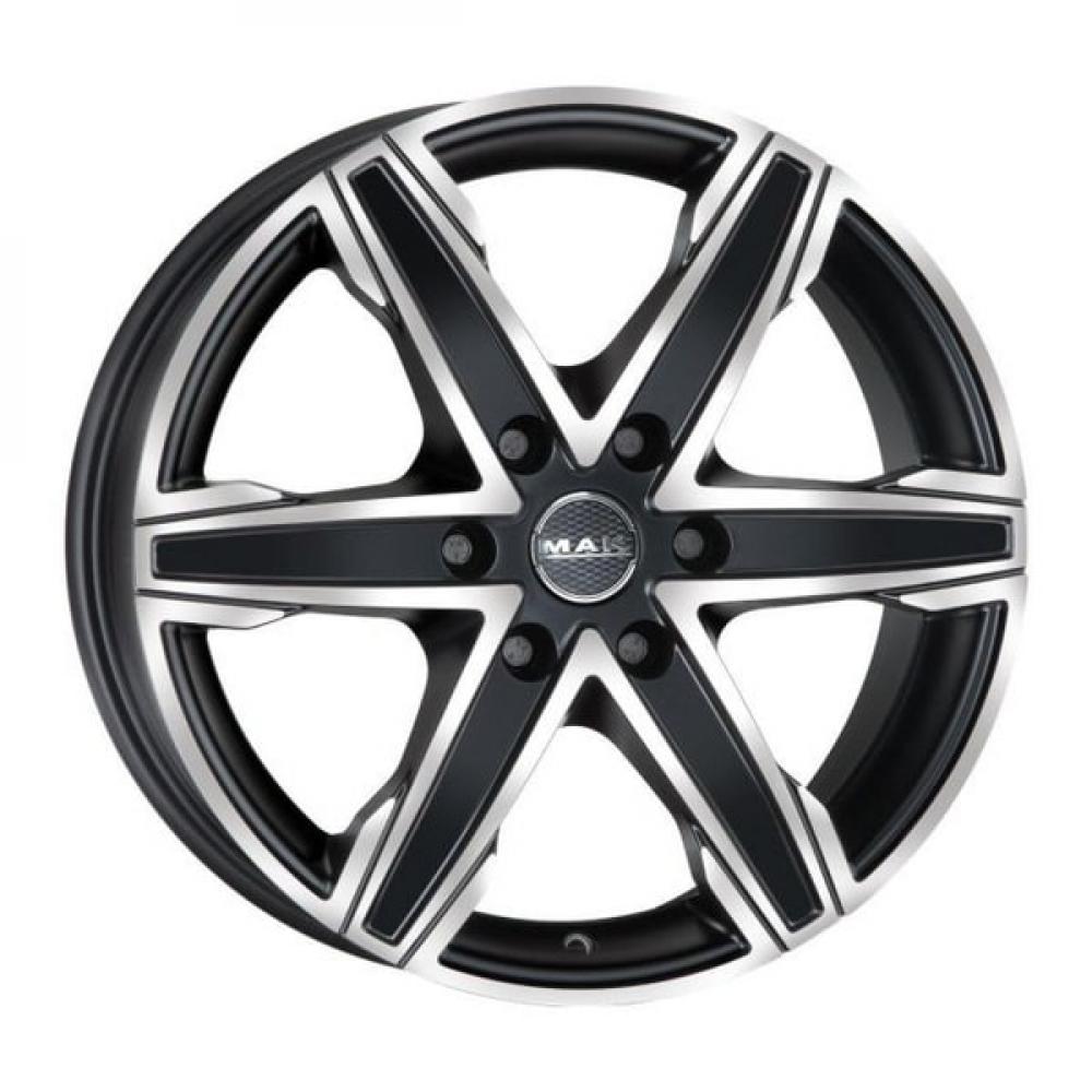 Mak King6 9x20 6x114.3 ET 30 Dia 66.1 Ice Black