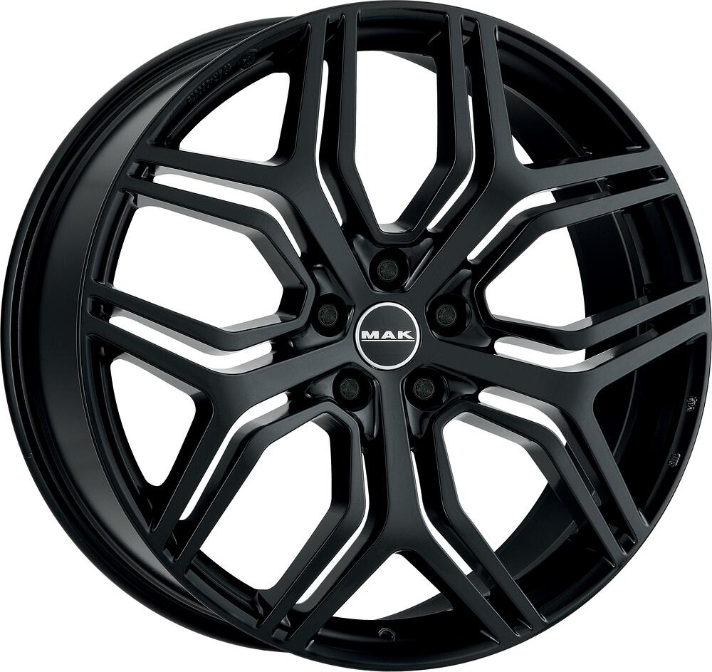 Mak Kingdom 8.5x20 5x120 ET 47 Dia 72.6 Gloss Black