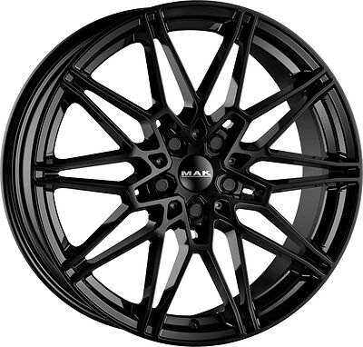 Mak Koenig 7.5x18 5x112 ET 22 Dia 66.6 Gloss Black