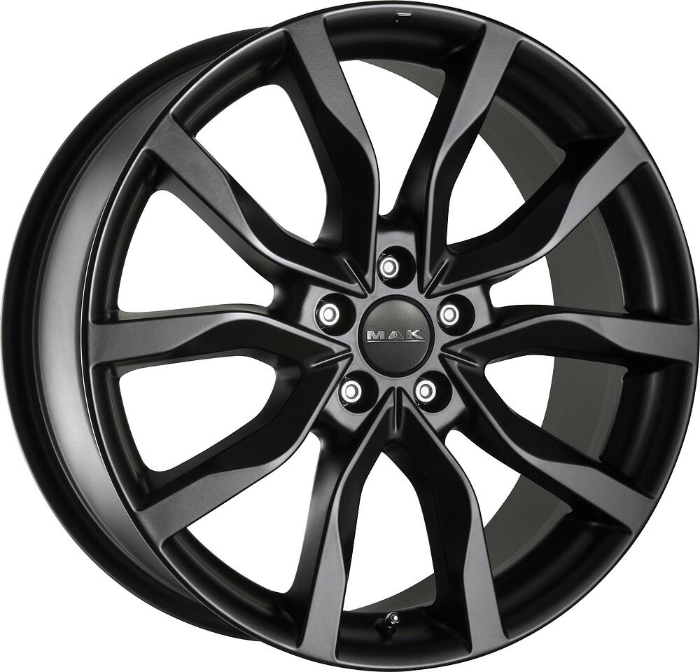 Mak KOLN 9.5x21 5x112 ET 56 Dia 66.6 Gun Metallic Mirror Face