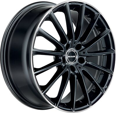 Mak Komet 9x19 5x112 ET 50 Dia 66.6 Gloss Black