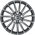 Mak Komet 8x19 5x112 ET 48 Dia 66.6 Gunmetal Mirror Face