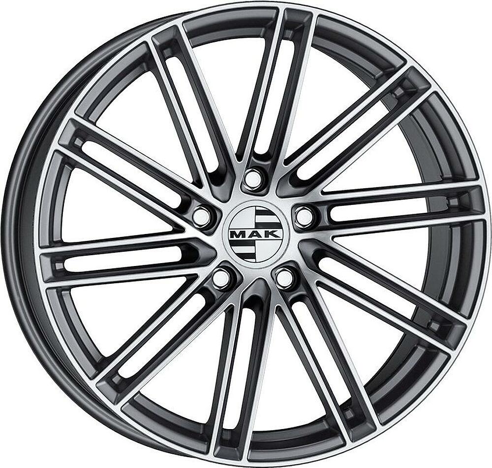 Mak Leipzig 9.5x21 5x112 ET 27 Dia 66.45 Gunmetal
