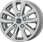 Mak Load 5 7x17 5x112 ET 51 Dia 66.6 silver