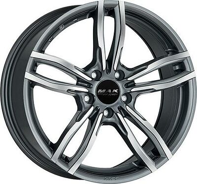 Mak Luft-FF 8x18 5x120 ET 43 Dia 72.6 Gunmetal