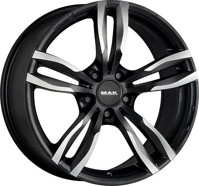 Mak Luft 8x17 5x120 ET 34 Dia 72 Ice Black