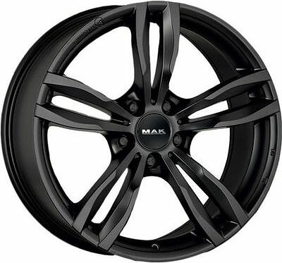 Mak Luft 8.5x19 5x120 ET 33 Dia 72.6 Matt Black