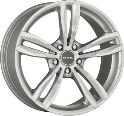 Mak Luft W 7.5x17 5x112 ET 52 Dia 66.6 Gunmetal Mirror Face
