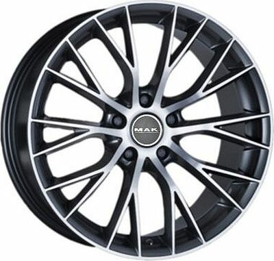 Mak Munchen 8.5x19 5x112 ET 35 Dia 76 Gunmetal Mirror Face