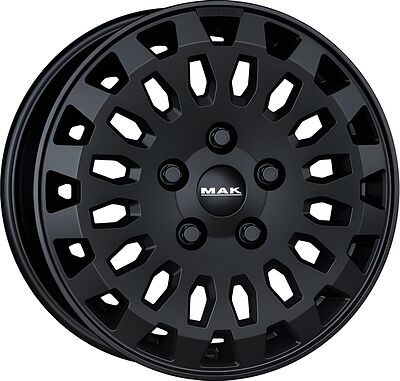 Mak Overland 3 6.5x16 5x160 ET 59 Dia 65.1 Mat Black