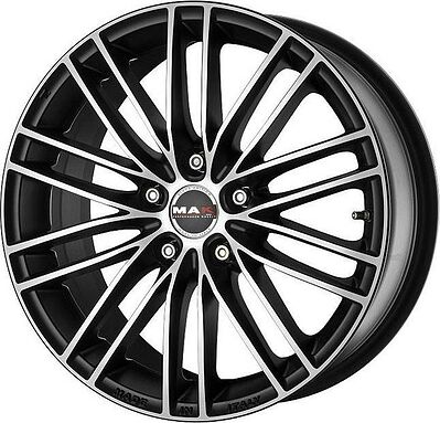 Mak Rapide 8x76 5x114.3 ET 40 Dia 76.0 mat black red stripe