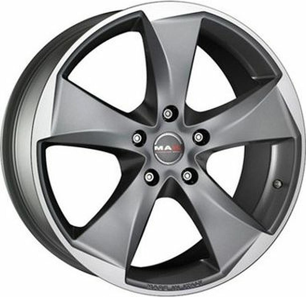 Mak Raptor 5 8.5x19 5x120 ET 50 Dia 65.1 GRAPHITE MIRROR FACE