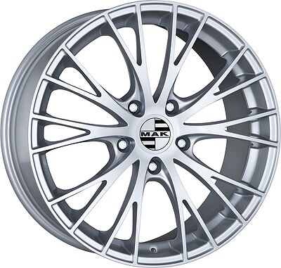 Mak Rennen 10x20 5x130 ET 50 Dia 71.6 silver