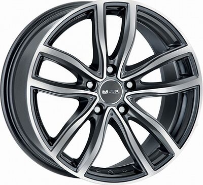 Mak Sarthe 8x19 5x112 ET 30 Dia 66.45 Gunmetal Mirror Face