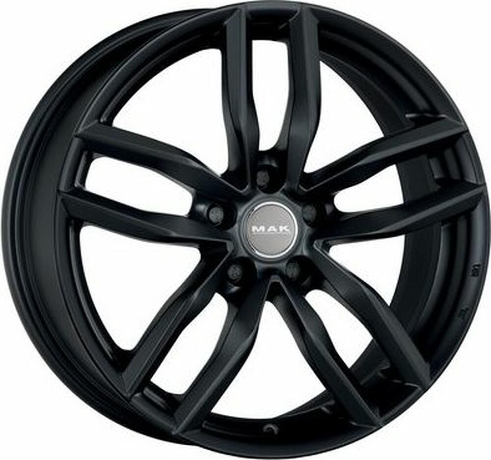 Mak Sarthe 8x18 5x112 ET 39 Dia 66.45 Matt Black