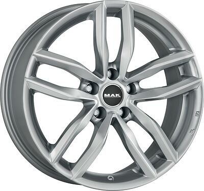 Mak Sarthe W 7x17 5x112 ET 48 Dia 57.1 silver