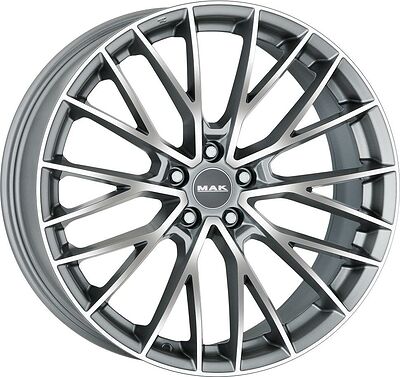 Mak Speciale 10x22 5x130 ET 48 Dia 71.6 Black