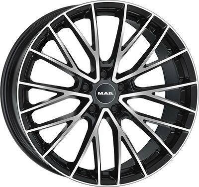 Mak Speciale-D 11.5x22 5x130 ET 61 Dia 71.6 Black