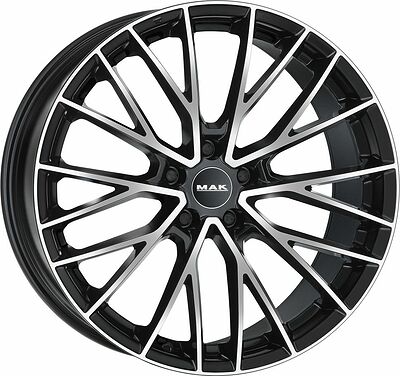 Mak Speciale-D 10x21 5x112 ET 19 Dia 66.45 Black Mirror