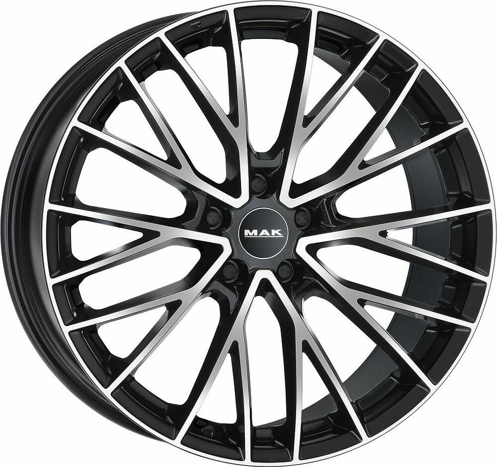 Mak Speciale-D 11.5x23 5x112 ET 47 Dia 66.6 Black Mirror